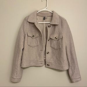 LIKE NEW H&M Cropped Shacket